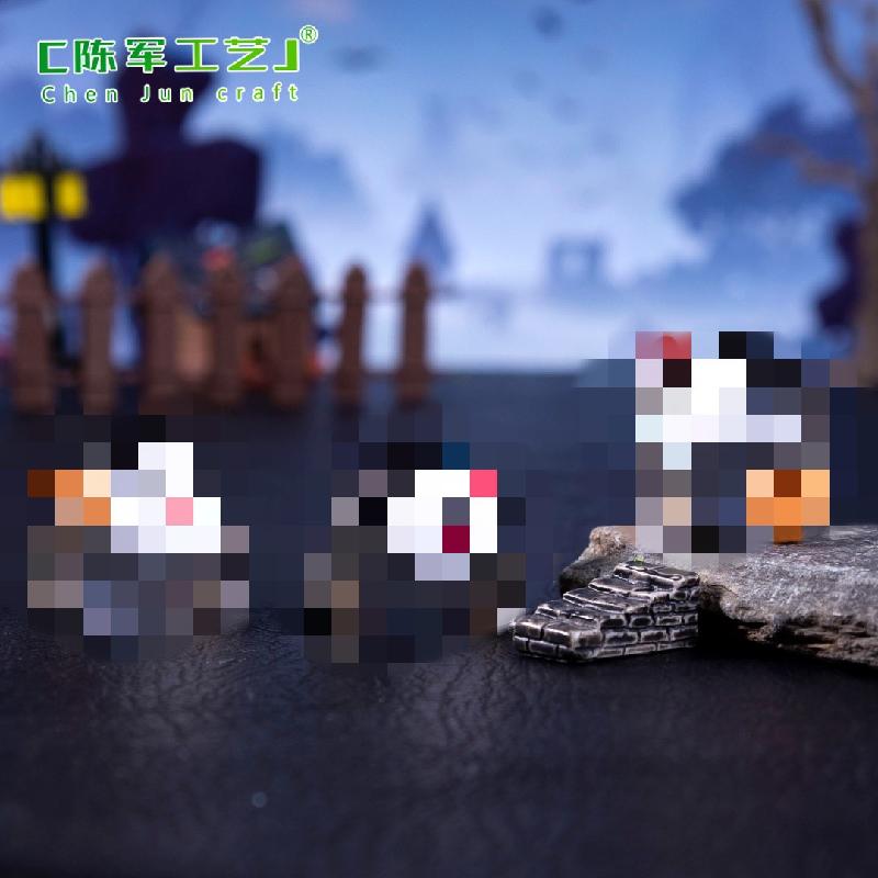 Tiểu cảnh không mặt đáng yêu, phụ kiện trang trí anime (ZC-103)