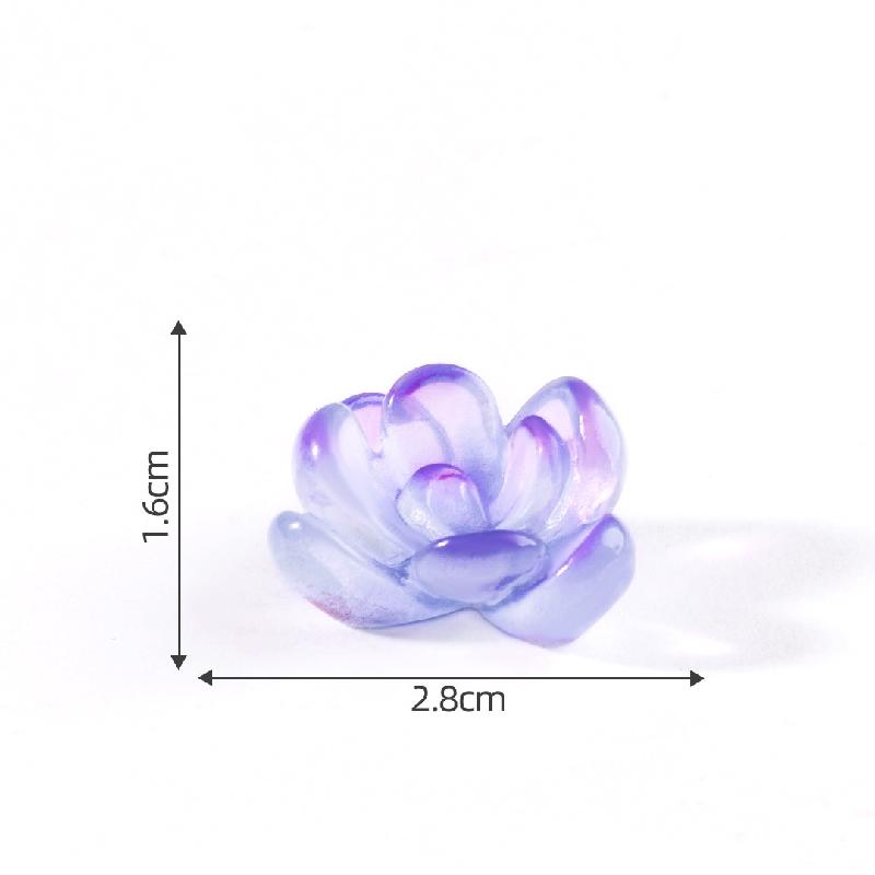 苔藓微景观创意夜光多肉盆栽花瓶植物造景 DIY装饰配件迷你小摆件