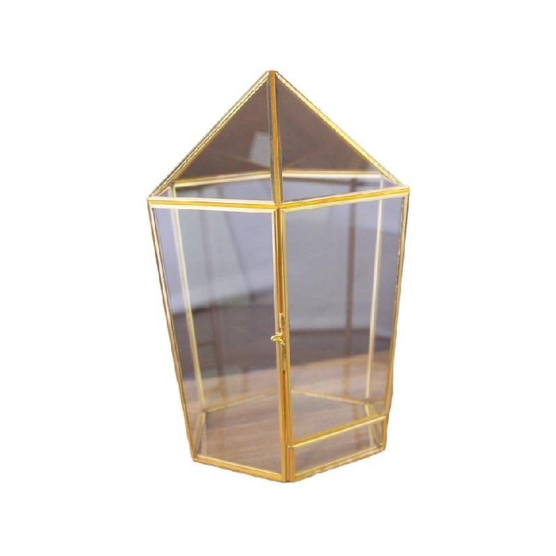 DG-134 Chứa hình học kính bảy mặt, nhà hoa kính năm mặt, hộp bạc đồng hồ vĩnh cửu