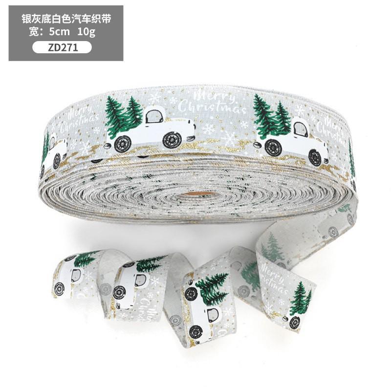 Dây ruy băng Giáng Sinh - dây giả vải thô và satin, lý tưởng cho gói quà và trang trí, có sẵn để bán sỉ. Tạo điểm nhấn đặc biệt cho món quà của bạn.