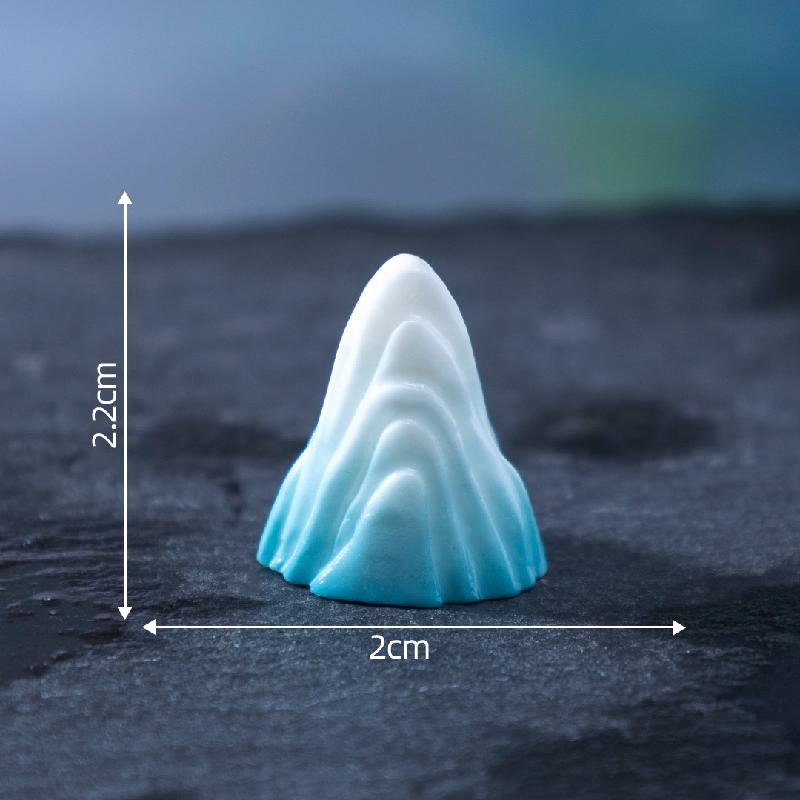 微景观创意国风青山茶具茶壶娃娃屋 DIY装饰品配件迷你微缩小摆件