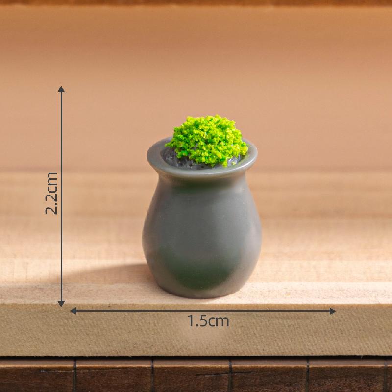 Tiểu cảnh cây cảnh mini giả, lọ sinh thái DIY, phụ kiện treo bàn tiểu cảnh mini (ZC-497)