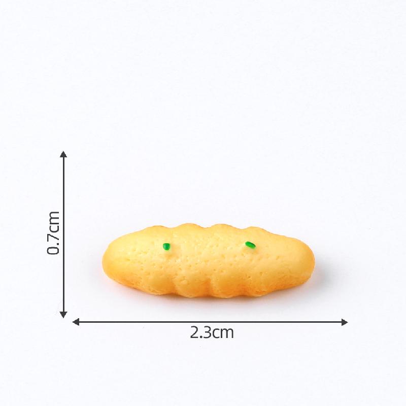 微景观创意仿真食玩巧克力薄脆饼干 DIY发夹装饰品配件迷你小摆件