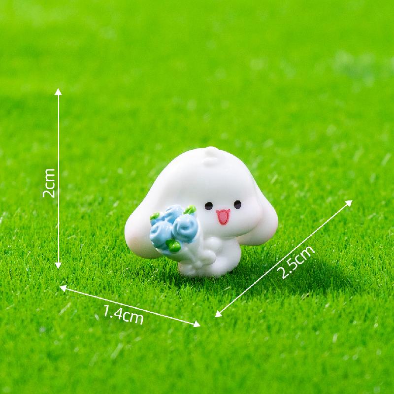 Thỏ Du Xuân Mini Trang Trí Tiểu Cảnh (PK-188)