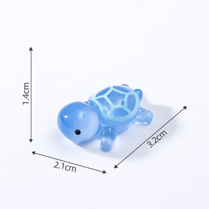 Rùa phát sáng mini trang trí bể cá tiểu cảnh (PK-727)