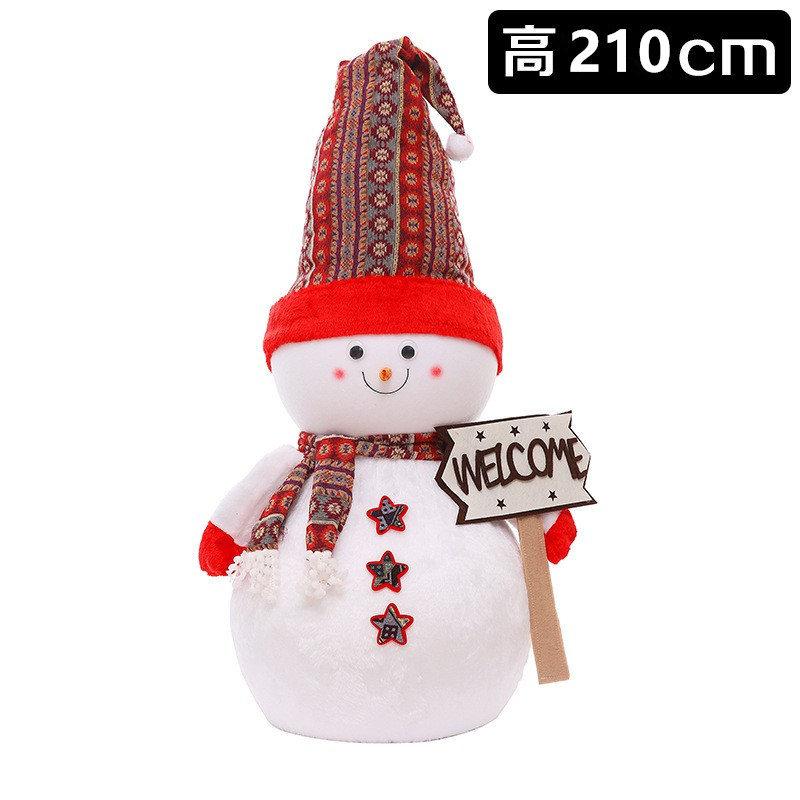 Trang trí Noel: Búp bê người tuyết, cây thông, chụp ảnh