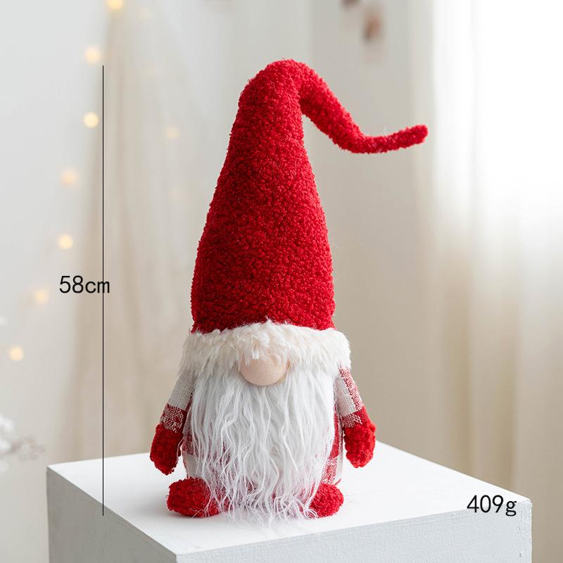 Trang trí Noel: Búp bê không mặt, tinh linh Bắc Âu đáng yêu