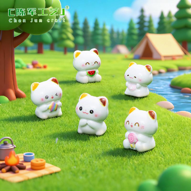 Mèo Tam Thể Mini Trang Trí (PK-209)