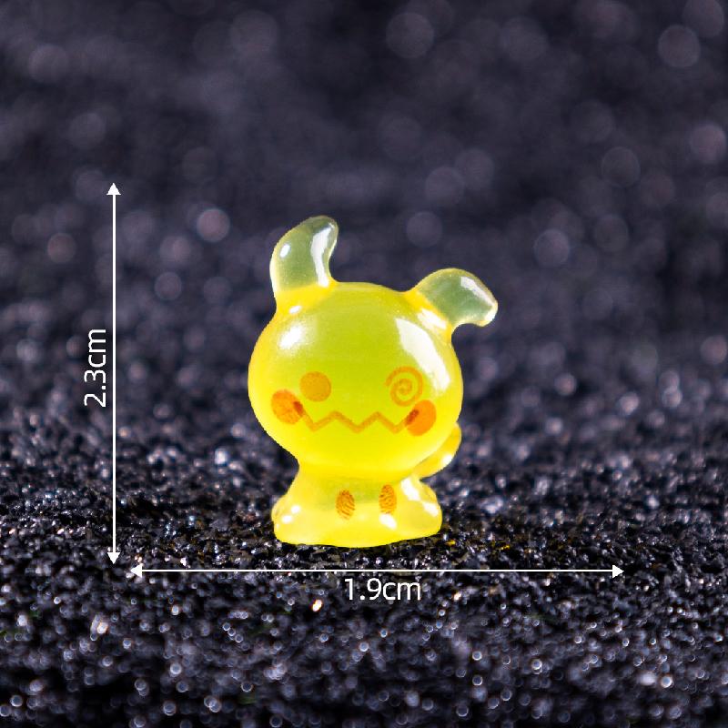 跨境新品微景观创意夜光小精灵万圣节造景 DIY装饰配件迷你小摆件