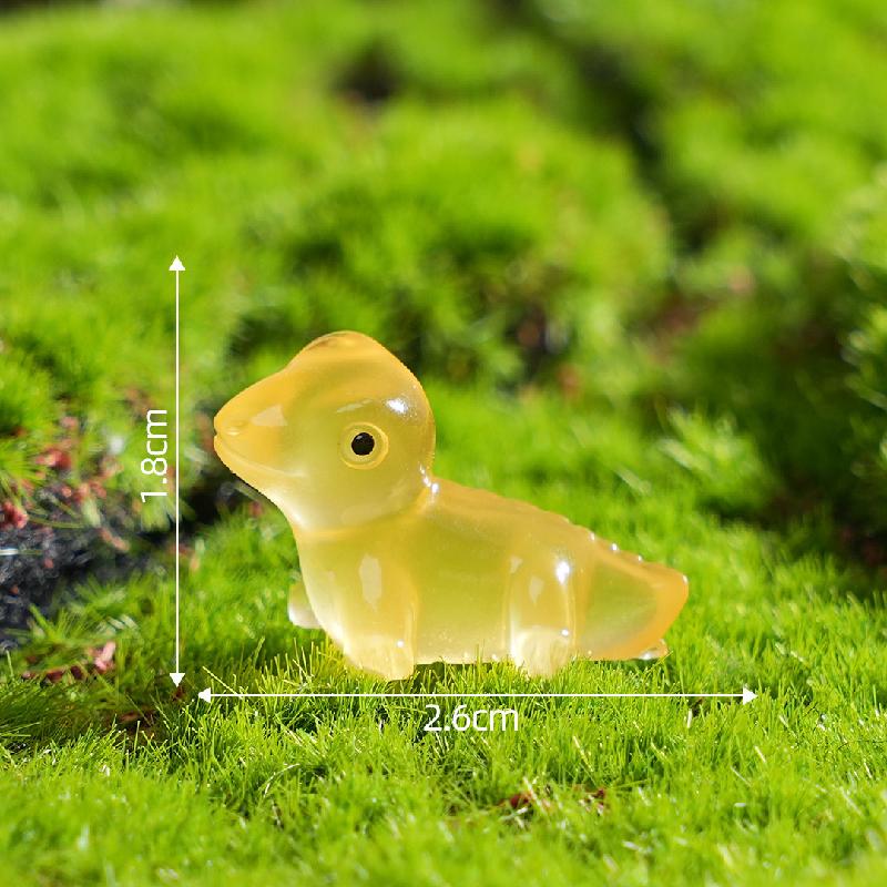 跨境外贸微景观创意夜光小蜥蜴园艺造景 DIY装饰品配件迷你小摆件