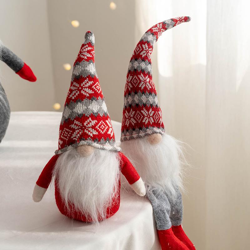 Trang trí Noel: Búp bê không mặt, tinh linh Bắc Âu đáng yêu