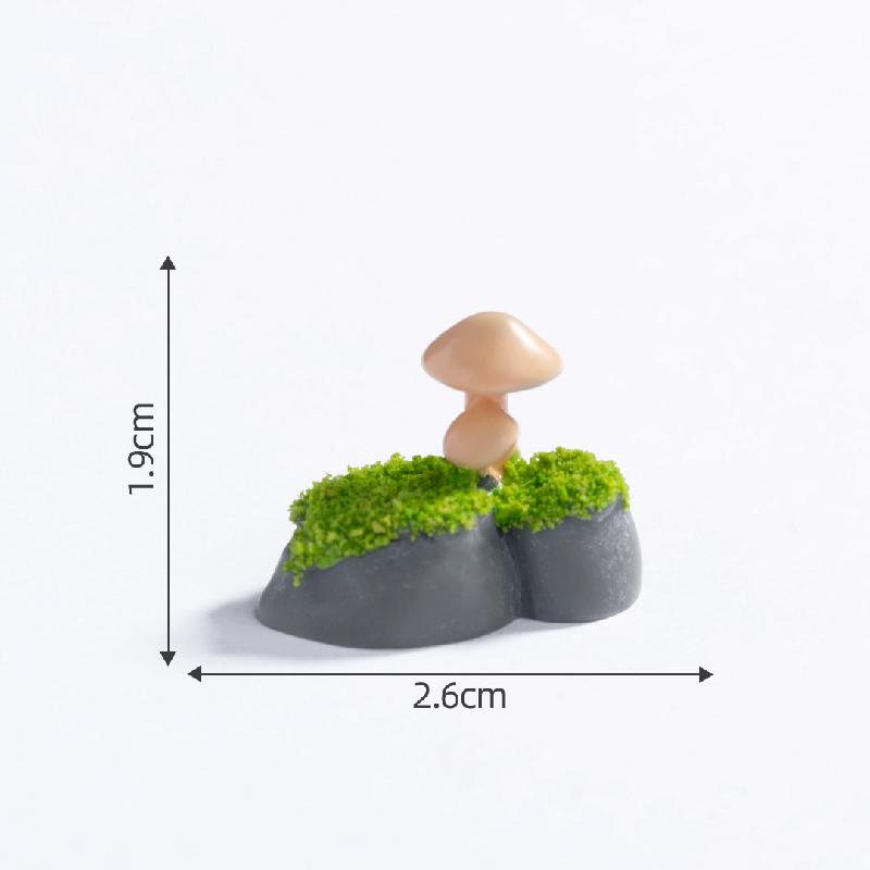 跨境外贸微景观创意独角兽精灵园艺造景 DIY装饰品配件迷你小摆件