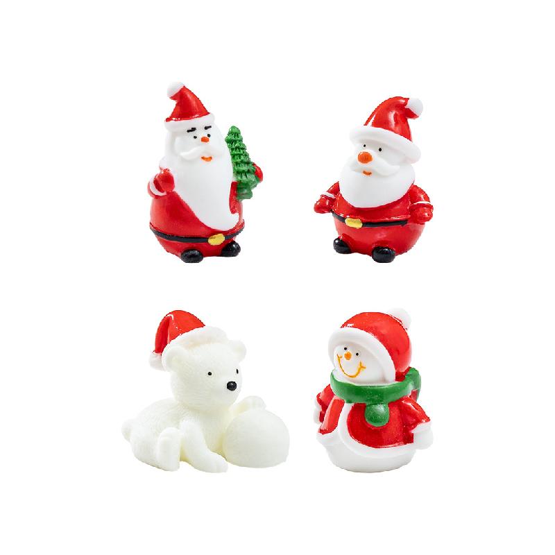 Tiểu cảnh ông già Noel và người tuyết, quà tặng học sinh mini (ZC-503)