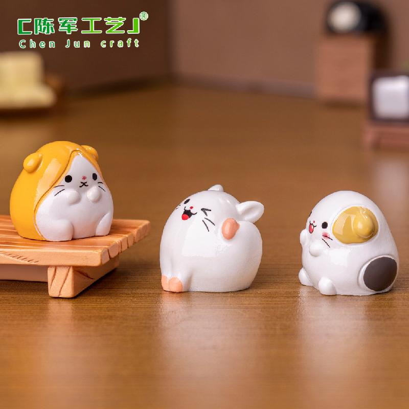 Tiểu cảnh DIY Chuột Hamster Đáng Yêu - Trang trí mini dễ thương (ZC-1486)