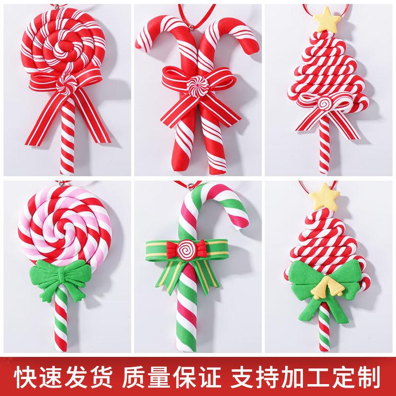 Trang Trí Noel Trang trí Noel: Quà tặng nhỏ, kẹo mút màu, treo cây độc đáo