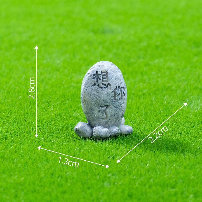 Tiểu cảnh đá tình yêu, quà tặng cây cảnh dễ thương DIY (ZC-611)