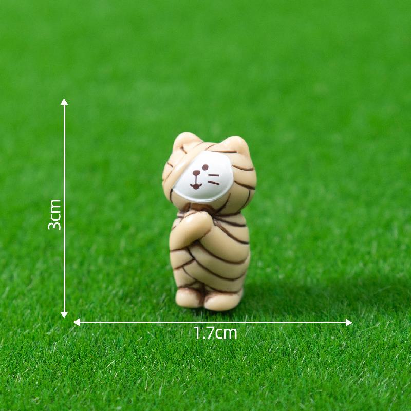 Mèo quỷ Halloween mini trang trí (PK-724)