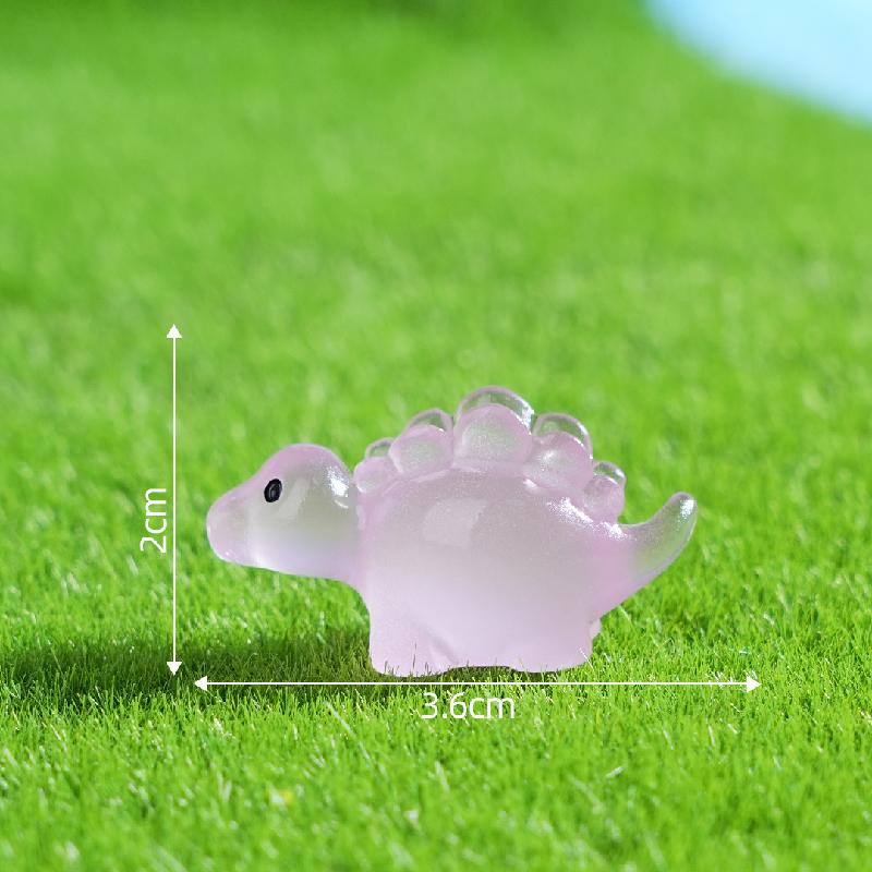 外贸新品微景观创意夜光小恐龙萌粒盲袋 DIY装饰品配件迷你小摆件