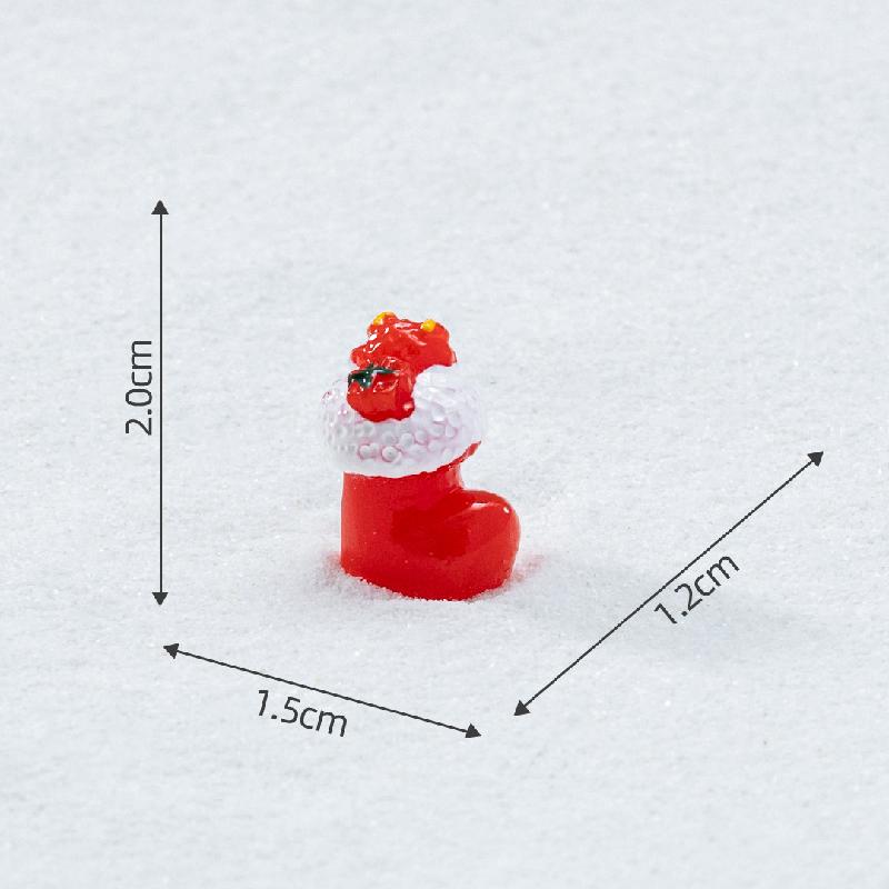 Tiểu cảnh ông già Noel và người tuyết, quà tặng học sinh mini (ZC-503)