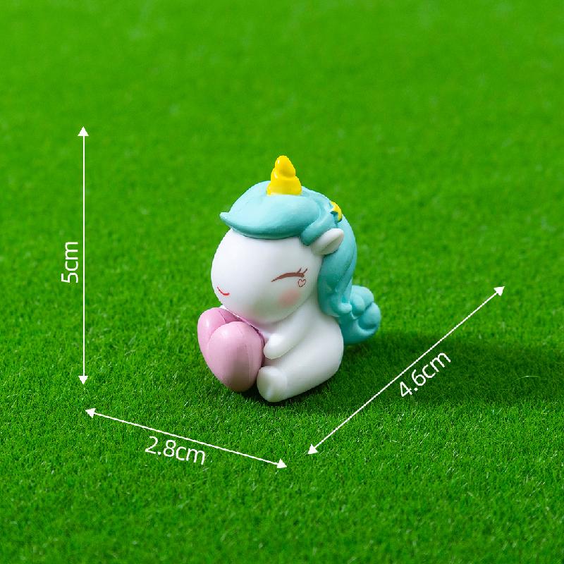 Tiểu cảnh ngôi sao và kỳ lân, trang trí quả cầu DIY mini (ZC-293)