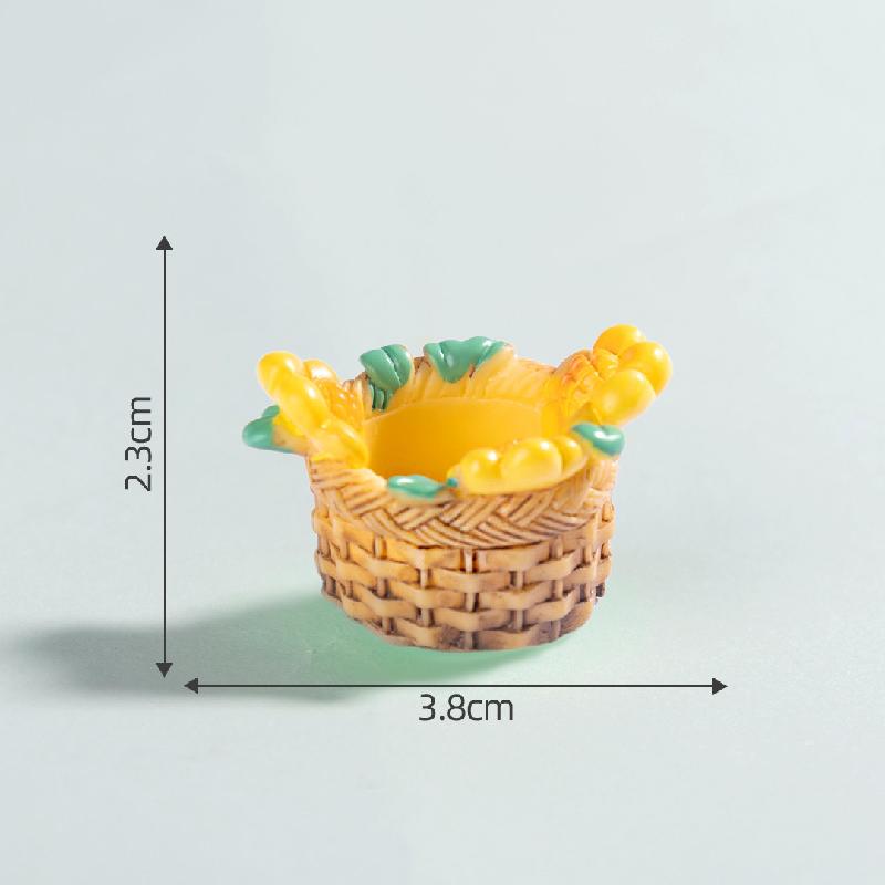 微景观创意可爱向日葵小猫园艺造景 DIY装饰品配件迷你桌面小摆件