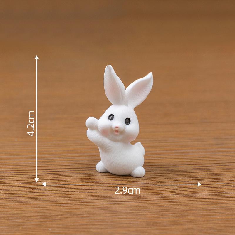 Thỏ Cà Rốt Mini Trang Trí Nhà Búp Bê (PK-177)