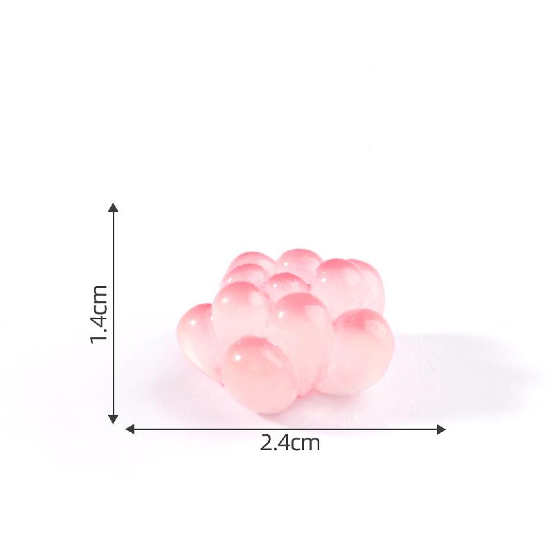 苔藓微景观创意夜光多肉盆栽花瓶植物造景 DIY装饰配件迷你小摆件