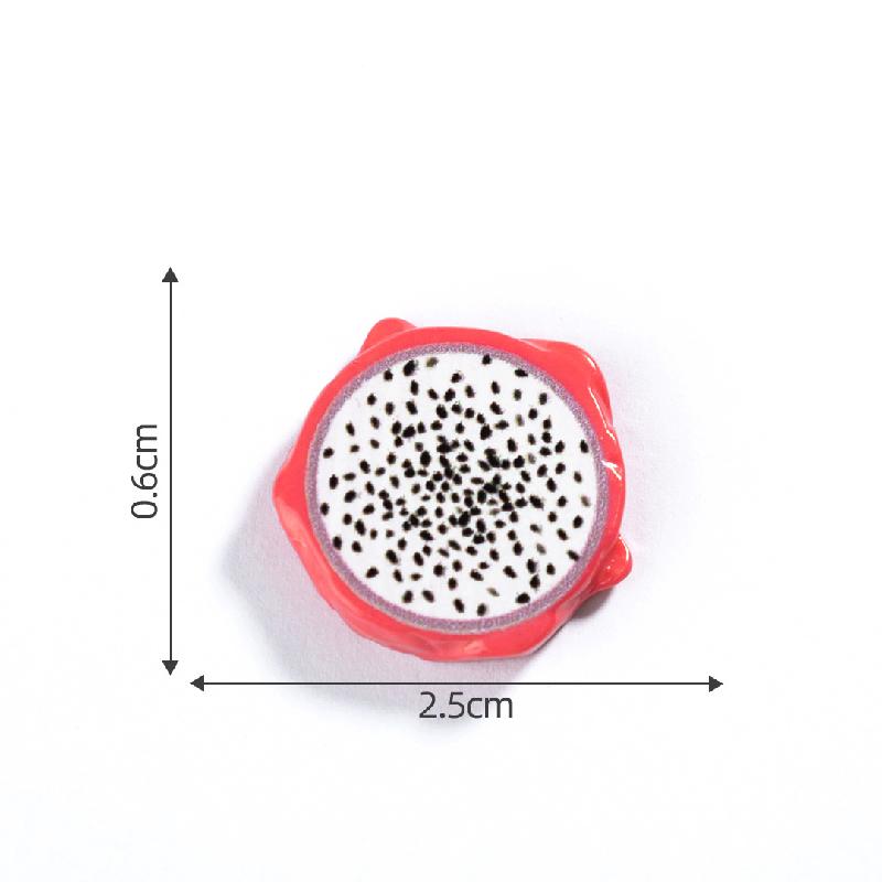 微景观创意切片水果橙子猕猴桃食玩 DIY装饰品盲袋配件迷你小摆件