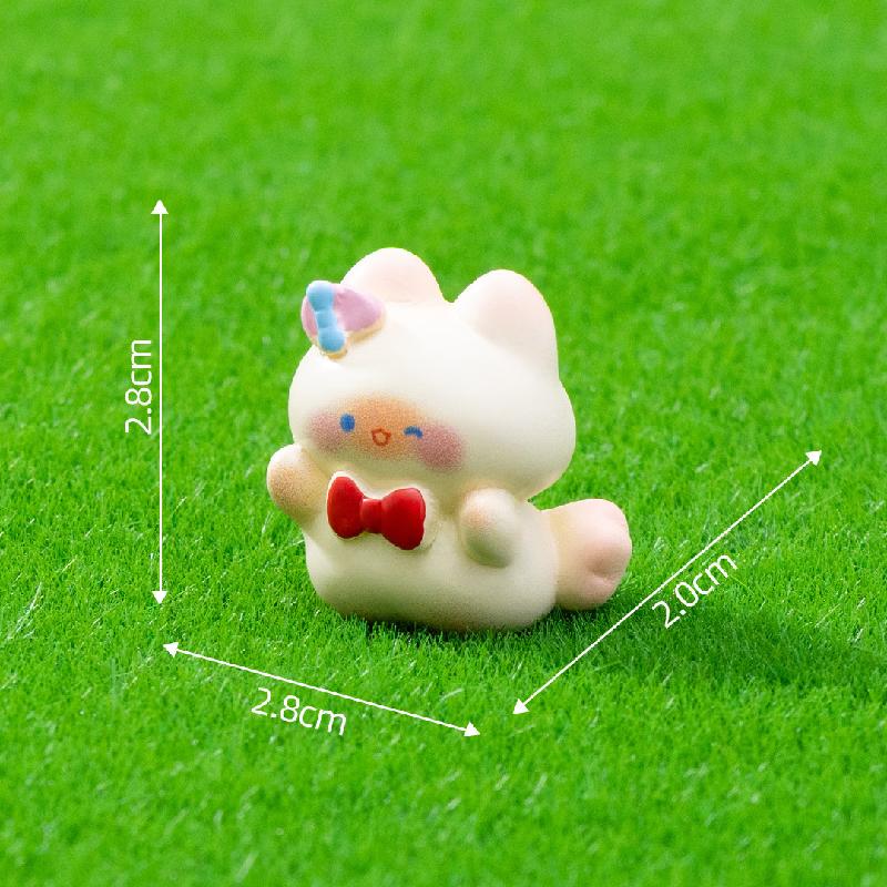 Mèo Xiêm mũm mĩm mini trang trí nhà búp bê (PK-711)