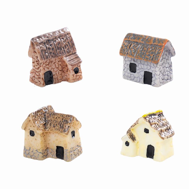 Tiểu cảnh nhà nhỏ, chậu cây mini, trang trí cây cảnh DIY (ZC-104)