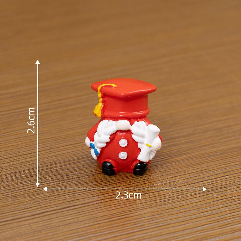 Chú lùn lễ tốt nghiệp mini bằng nhựa resin (PK-719)