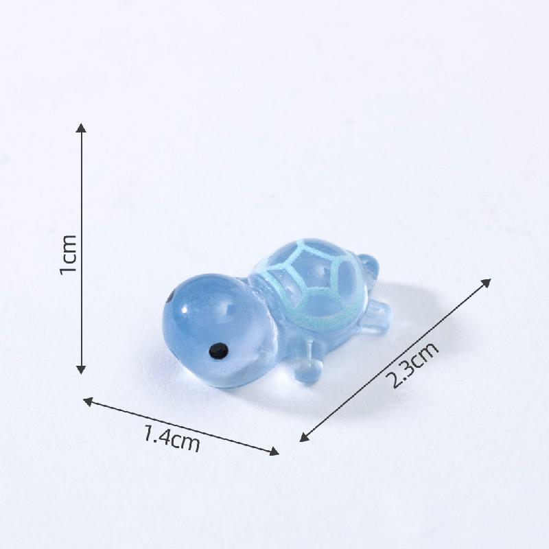 Rùa phát sáng mini trang trí bể cá tiểu cảnh (PK-727)
