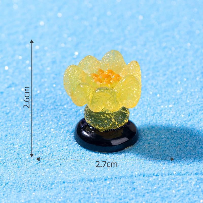 跨境新品微景观夜光小珊瑚 鱼缸海洋造景DIY装饰品配件迷你小摆件