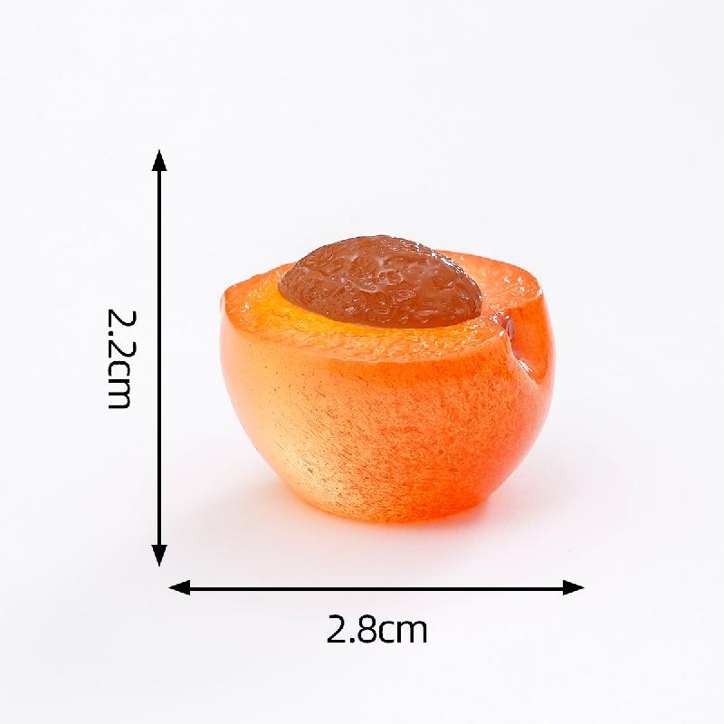 微景观创意夜光半切水果西瓜火龙果萌粒 DIY装饰品配件迷你小摆件