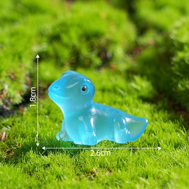 跨境外贸微景观创意夜光小蜥蜴园艺造景 DIY装饰品配件迷你小摆件