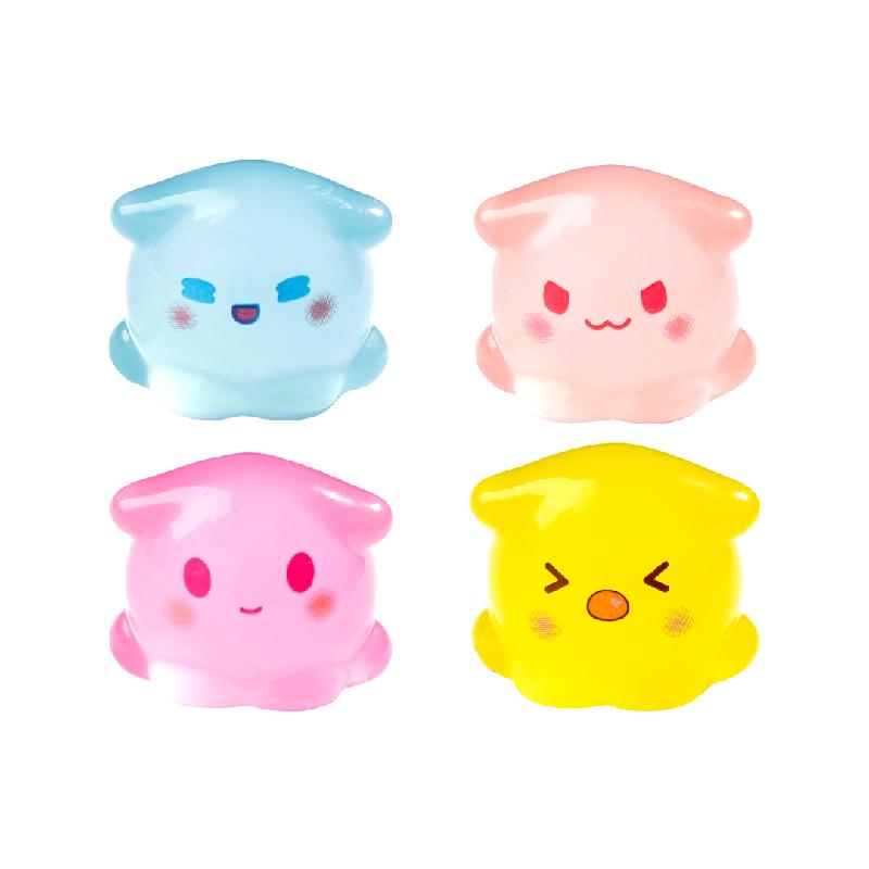 跨境外贸微景观夜光可爱小章鱼海洋造景 DIY装饰品配件迷你小摆件