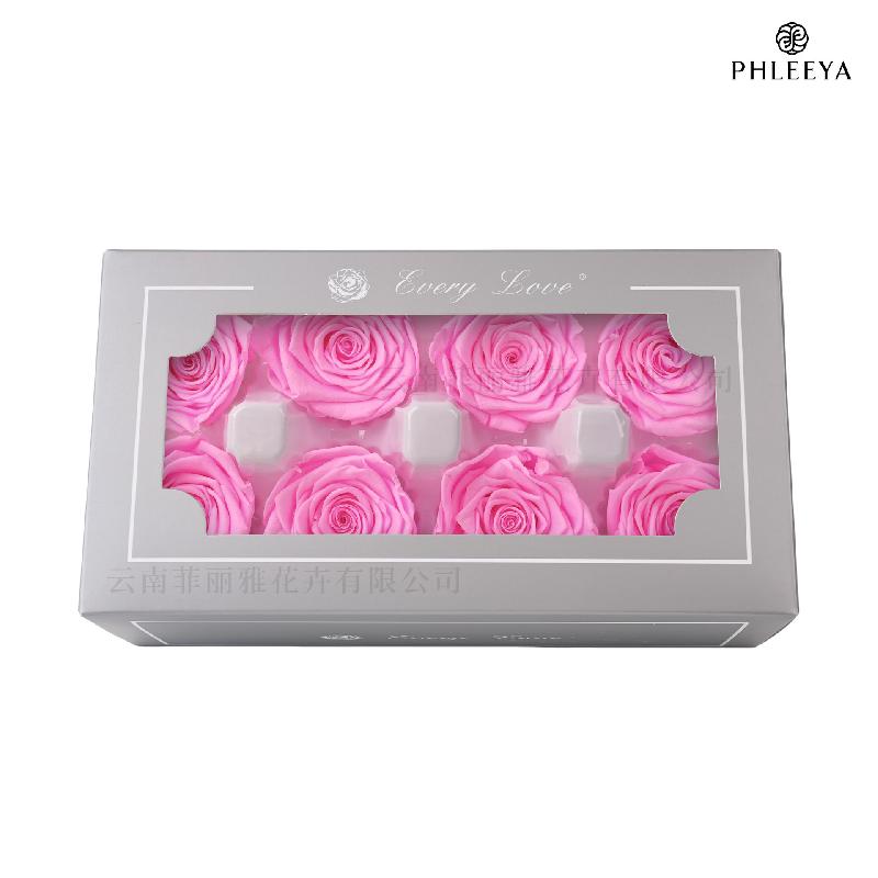 Hoa hồng vĩnh cửu 4–5cm DIY bó hoa quà tặng hoa khô cao cấp (HK-11)
