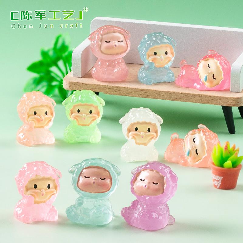 Cừu non phát sáng – Mô hình cừu nhỏ đáng yêu, dạ quang lung linh (M-1224)