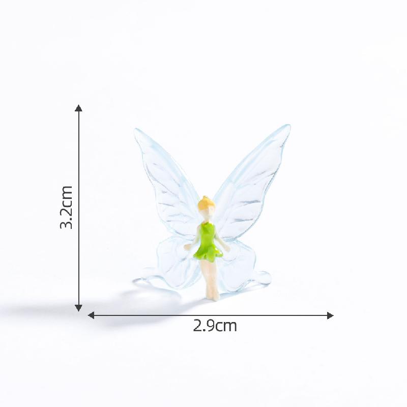 跨境外贸微景观创意独角兽精灵园艺造景 DIY装饰品配件迷你小摆件