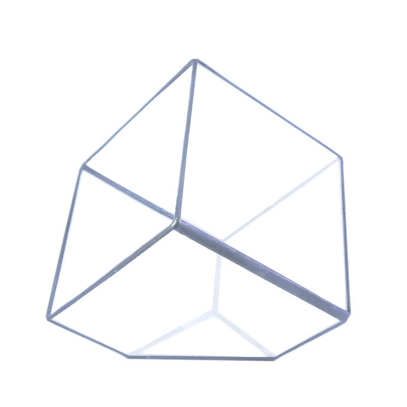 DG-23 Bồn kính hoa sáng tạo, cây hoa không mờ đục, thảo mộc sống đời, cảnh quan nhỏ, bát ăn, đồ trang trí