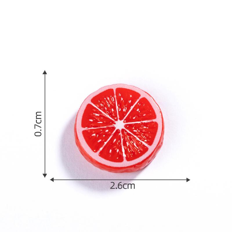 微景观创意切片水果橙子猕猴桃食玩 DIY装饰品盲袋配件迷你小摆件