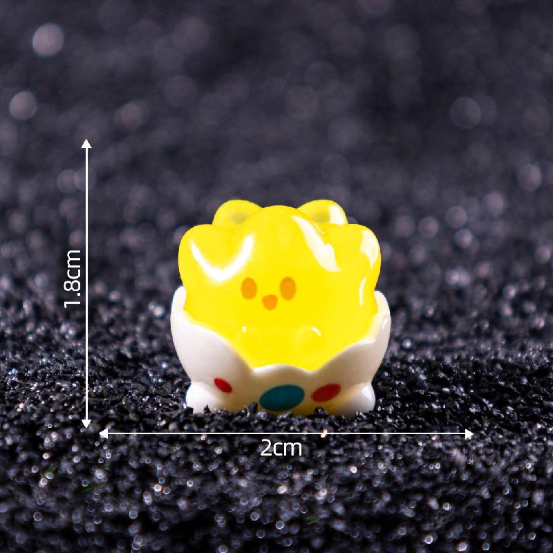 跨境新品微景观创意夜光小精灵万圣节造景 DIY装饰配件迷你小摆件