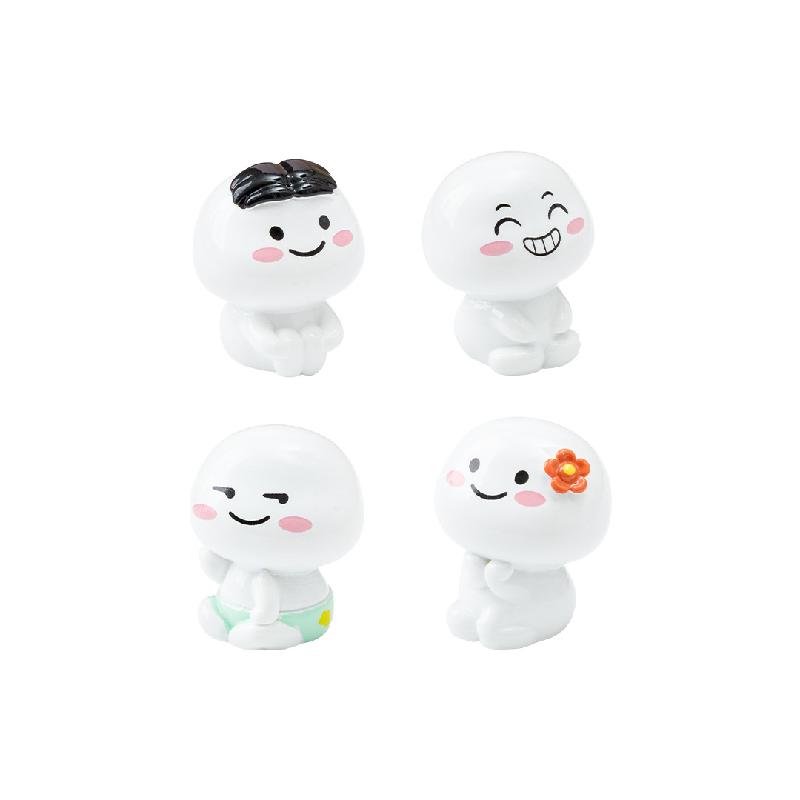 Bánh trôi biểu cảm mini trang trí nhà búp bê (PK-709)