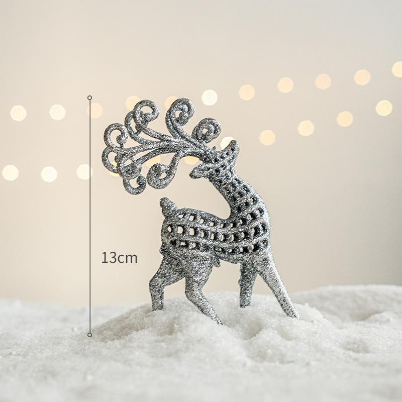 Trang trí Noel: Bóng vàng champagne, nơ trang trí đẹp