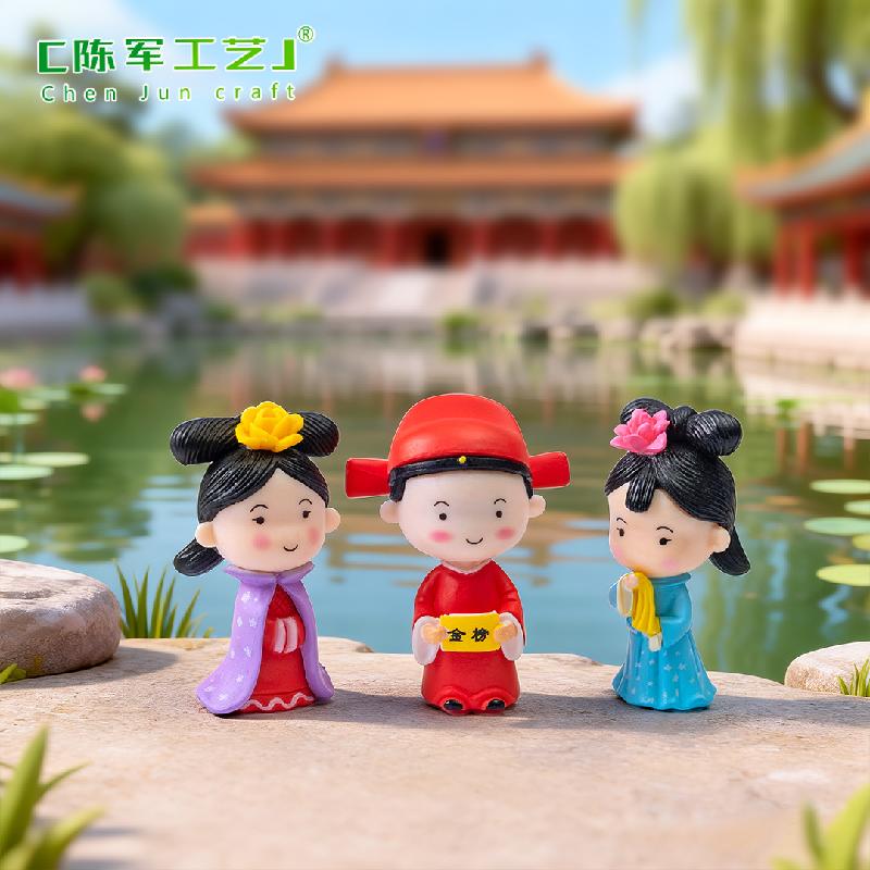Tiểu cảnh trạng nguyên và công chúa phong cách cổ trang (ZC-708)