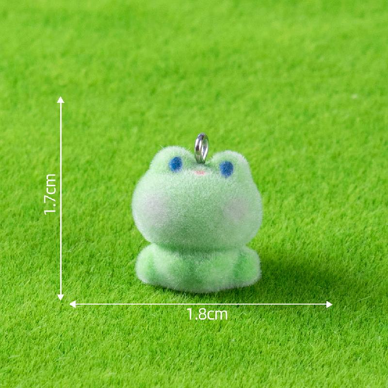 植绒公仔创意可爱小动物系列萌粒 DIY装饰品摆件包包钥匙扣挂配件