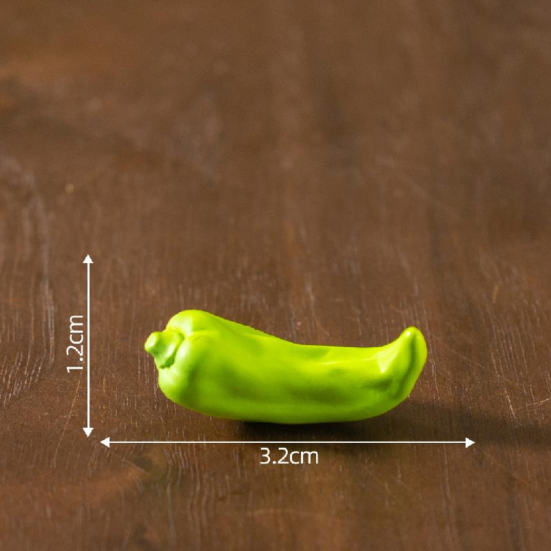 微景观创意仿真南瓜青椒小蔬菜食玩 diy装饰品发夹配件迷你小摆件