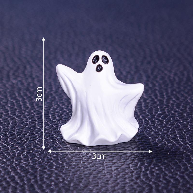 Bí ngô, ma quái và ác quỷ Halloween - phụ kiện trang trí DIY, mô hình mini dễ thương cho lễ hội ma quái (ZC-1410)