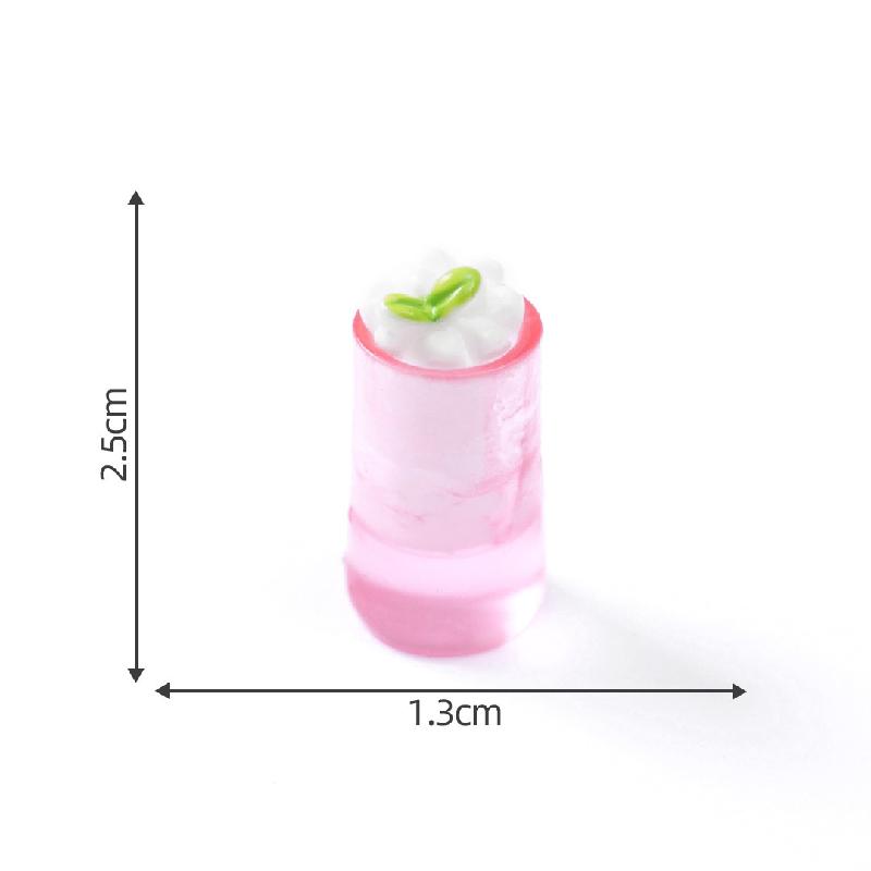 微景观创意夜光夏日冰杯食玩 DIY装饰品盲袋挂配件迷你桌面小摆件