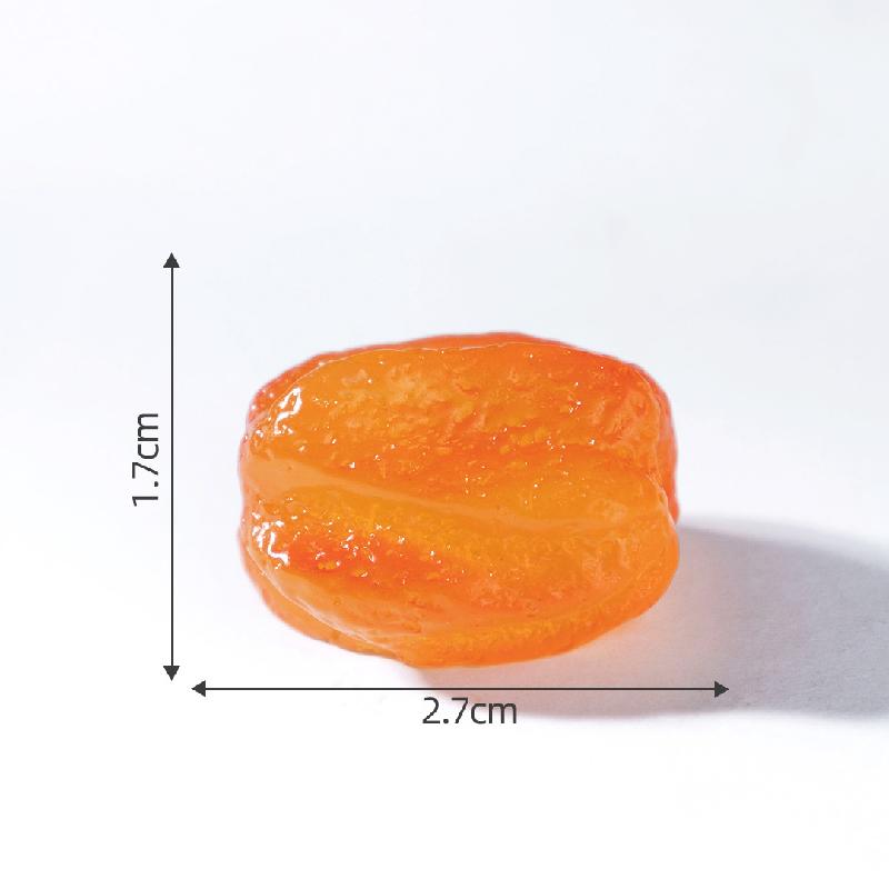 微景观创意话梅杏脯蜜饯仿真食玩 DIY盲袋装饰品挂配件迷你小摆件